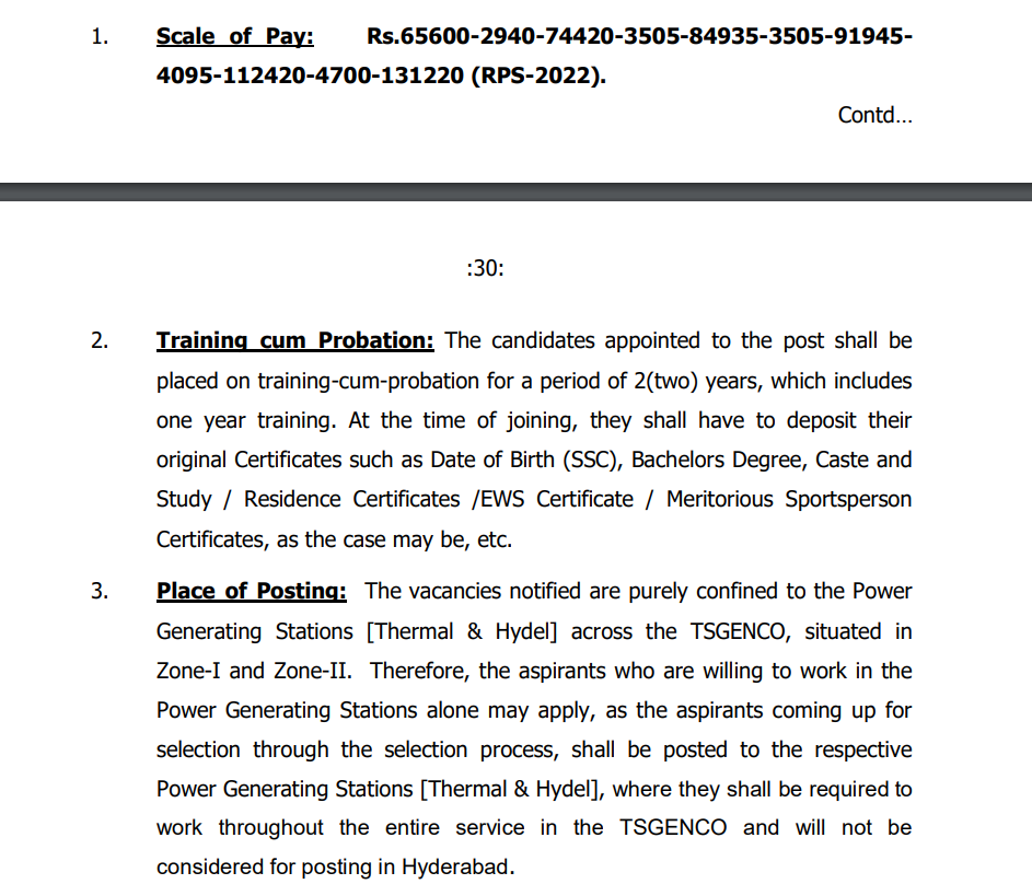 TSGENCO Assistant Engineer (AE) Salary 2024 TS GENCO Pay Scale, Slip