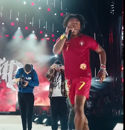 First time stage performance