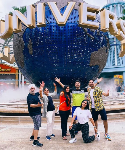 Awal Madan and his family