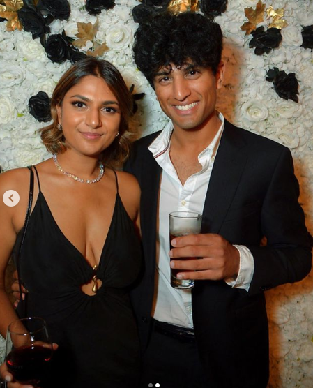 Reachin Ravindra with Girlfriend (GF)