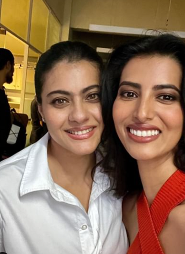 Manasvi Mamgai met Kajol Devgan