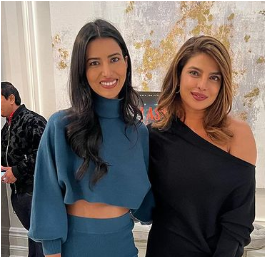 Manasvi Mamgai met Priyanka Chopra