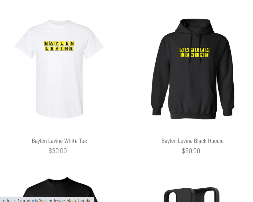 Merchandise Company- baylenlevine.com