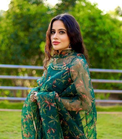 Urfi Javed with Simple