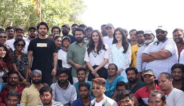 Shanaya Kapoor with Vrushabha Shooting Movie