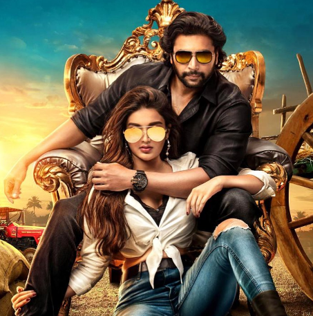 Nidhhi Agerwal with Jayam Ravi (Indian Actor)