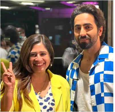 Shivani Kapila met Ayushmann Khurrana