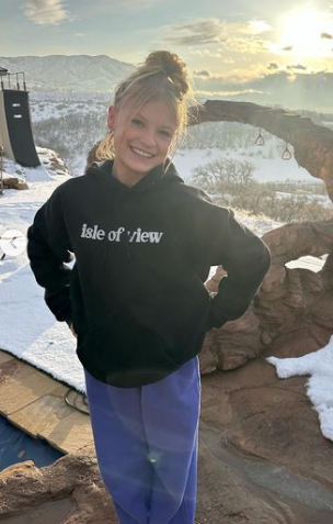 Payton Delu enjoyed nature