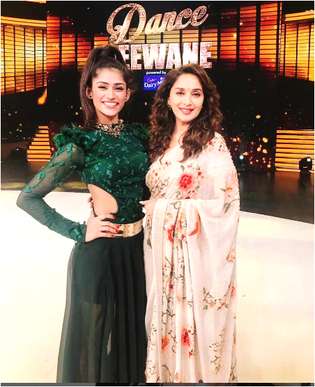 Shweta Sharda dazzles with Madhuri Dixit on Dance Deewane