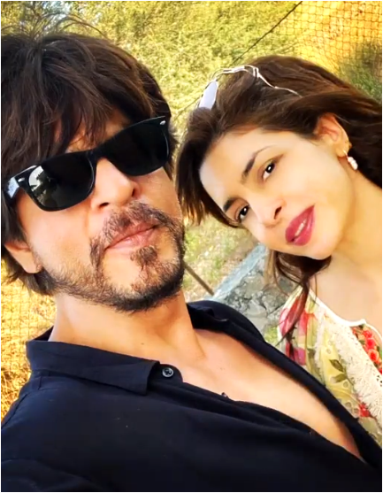 Nawaz Modi Singhania with Bollywood's Shah Rukh Khan