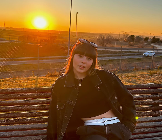 Eva García photo during sunset