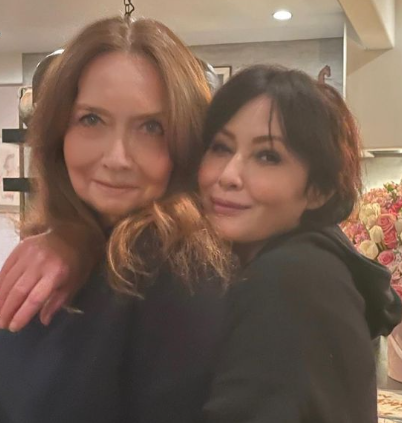 Shannen Doherty and her mother