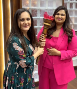 Garima Arora From one legend to the other