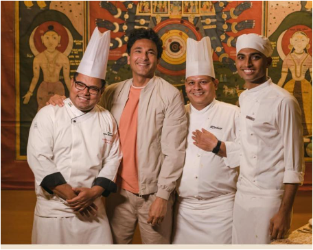 Chef Vikas Khanna, a renowned maestro in the world of gastronomy