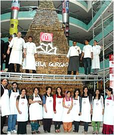 Recognition: Cited by Limca Book of Records for creating India’s largest “Chocolate Tower”