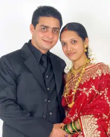 Hindustani Bhau with his Wife
