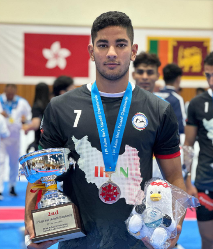 Alireza Mirzaeian with 11th South Korea Asian Games Award (2023)