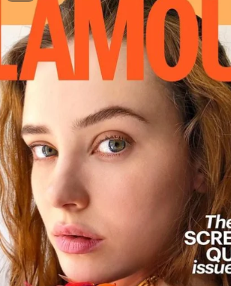 Katherine Langford on the cover page of Glamour Magzine