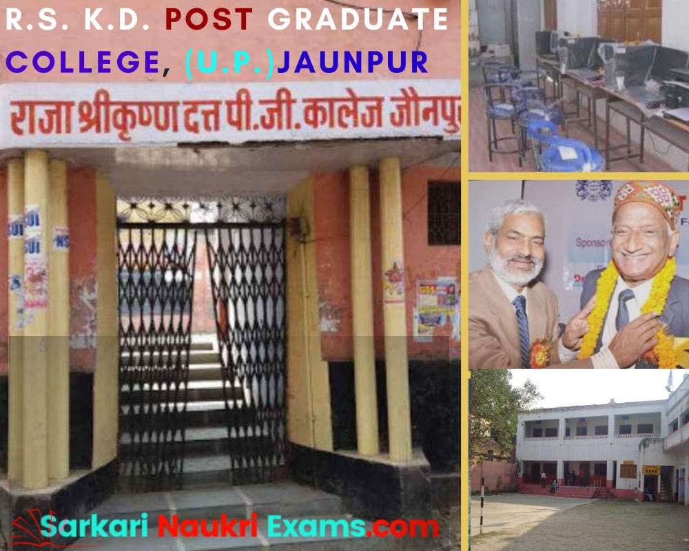 Raja Shri Krishna Dutt P.G. College, Jaunpur