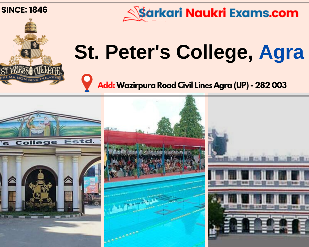 St. Peter's College, Agra ICSE/ISC Board