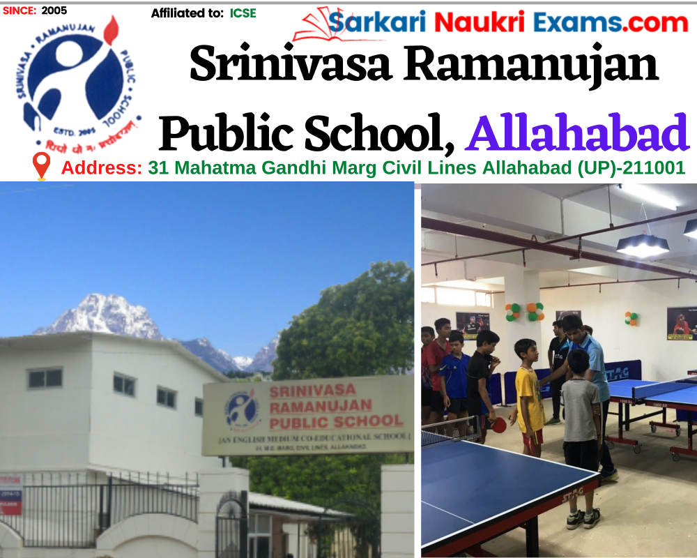 Srinivasa Ramanujan Public School, Allahabad [SNRPS]