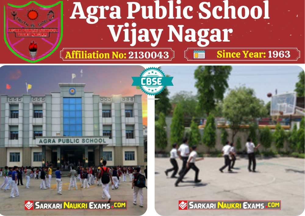 Agra Public School, 810 old Vijay Nagar