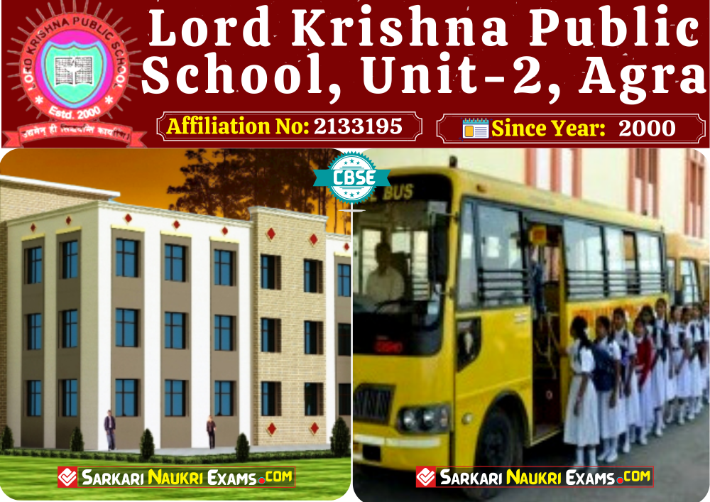 Lord Krishna Public School, Unit2, Raibha, Agra