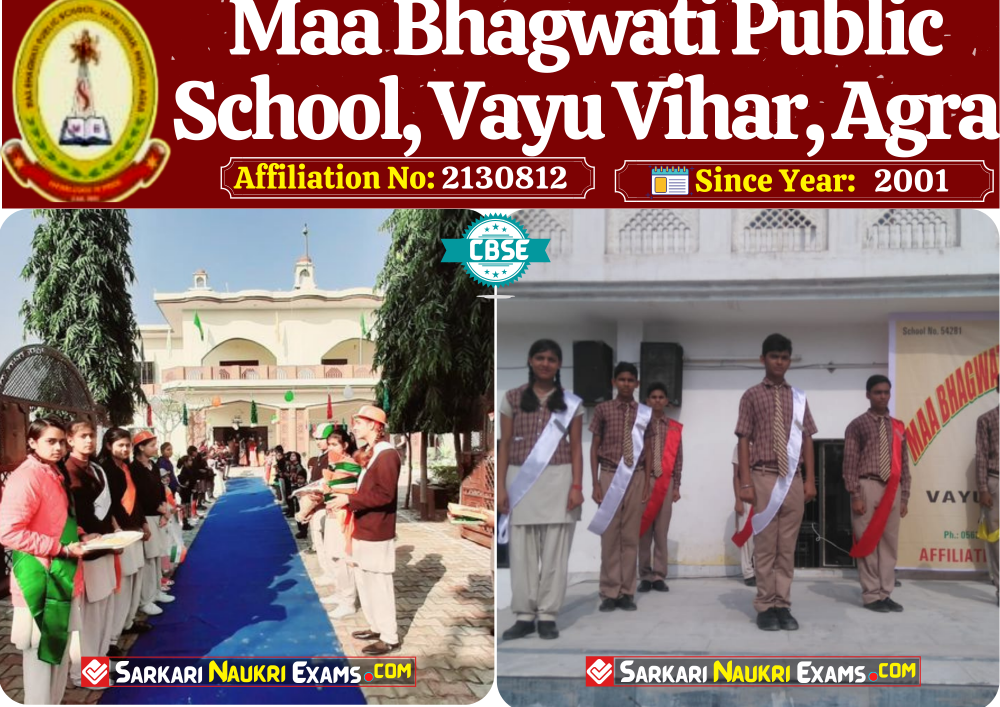 Maa Bhagwati Public School Vayu, Vihar, Agra
