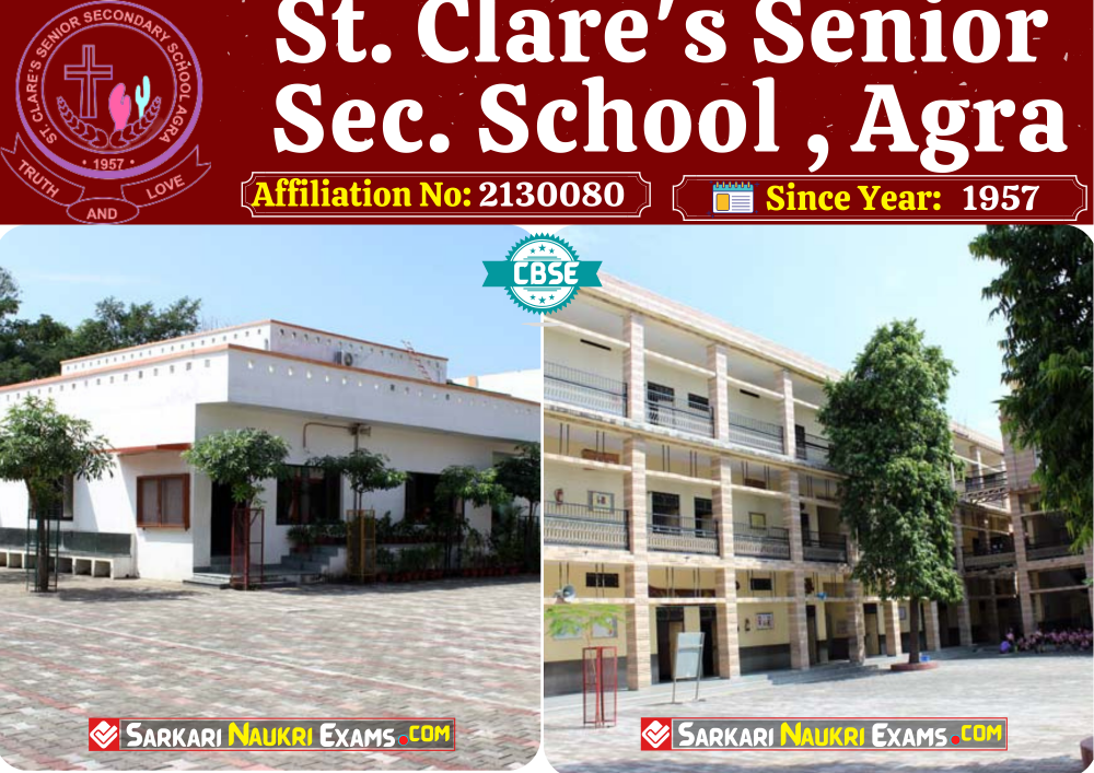 St. Clares High School, Agra