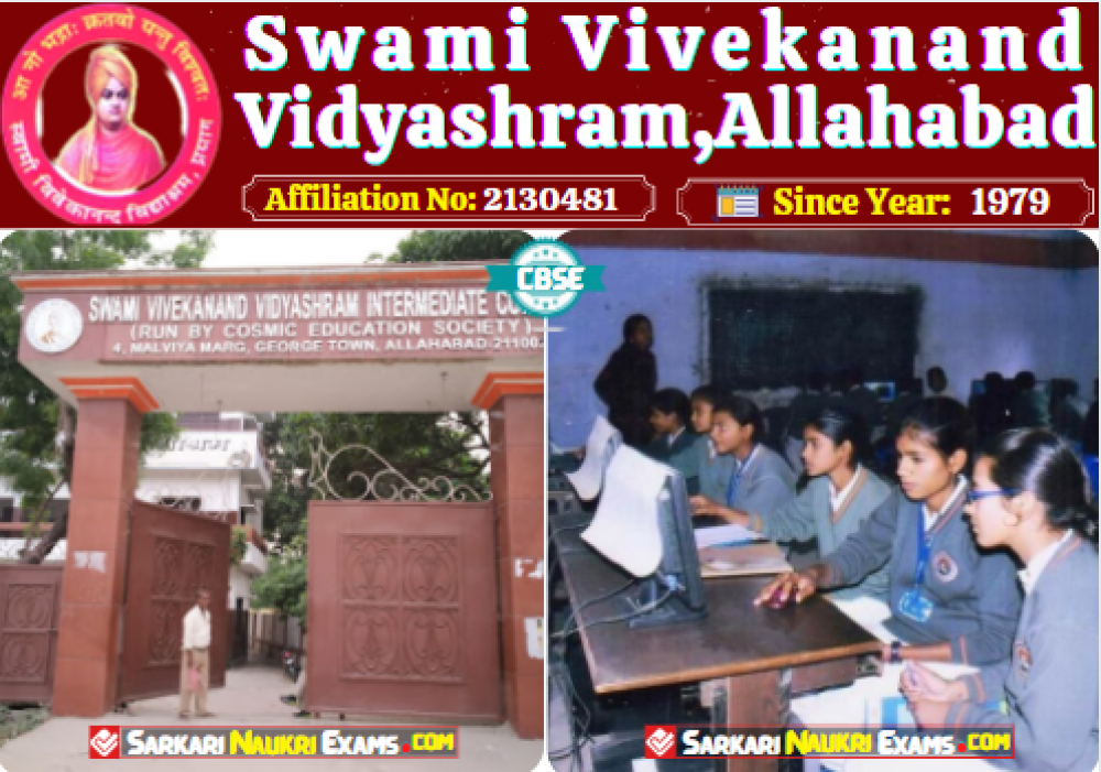Swami Vivekanand Vidyashram, Town, Allahabad