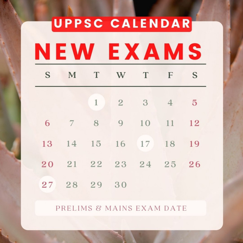 Uppsc Calendar 2022 To 2022 Pdf