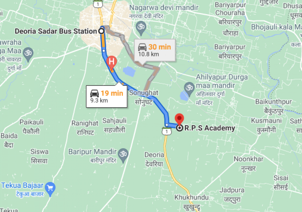 R.P.S Academy Bharauli, Deoria (UP)