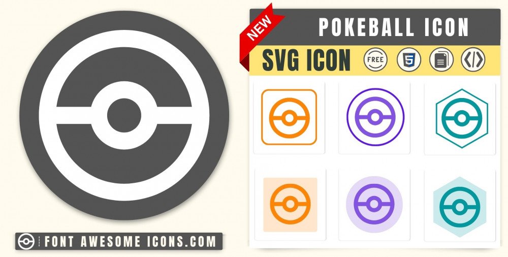 Pokeball Vector SVG Icon - SVG Repo