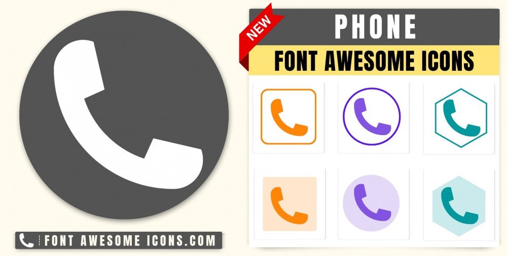Biểu tượng điện thoại Font Awesome: Đến với chúng tôi và trải nghiệm bộ biểu tượng điện thoại Font Awesome đầy đủ nhất. Tận dụng việc sử dụng những biểu tượng đa dạng để trang trí trang web của bạn và mang lại sự mới mẻ, độc đáo cho trang web của bạn. Hãy sử dụng biểu tượng Font Awesome của chúng tôi để tạo ra những trang web thiết kế đầy sáng tạo.