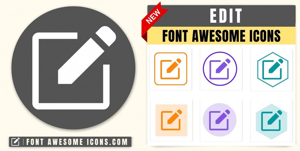Icon chỉnh sửa Font Awesome fa fa edit giúp bạn tạo ra những biểu tượng trang trí độc đáo cho trang web của mình. Với không gian thiết kế linh hoạt trên Font Awesome fa fa edit, bạn có thể tùy biến các icong và màu sắc để tạo ra những điểm nhấn đến từng chi tiết nhỏ nhất. Điều này giúp tăng khả năng tương tác và triển khai những ý tưởng thiết kế độc đáo.