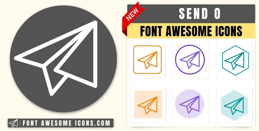 Sử dụng icon Font Awesome send o với Telegram đã trở nên đơn giản hơn bao giờ hết! Xem ngay hình ảnh liên quan để biết thêm chi tiết và nhanh chóng áp dụng vào ứng dụng Telegram của mình ngay hôm nay.