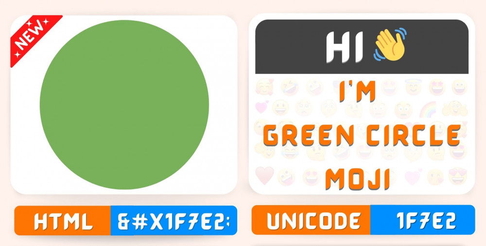 Green Circle Emoji Copy Paste, Meaning Unicode
