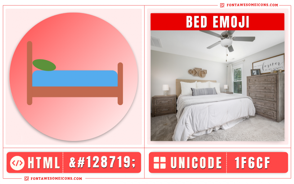 Bed Emoji Copy Paste, Meaning Unicode