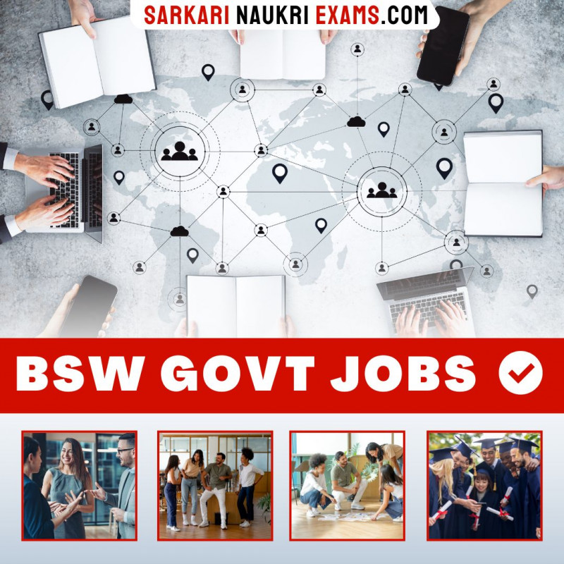 BSW Govt Jobs 2024 BSW Job Vacancy 202425