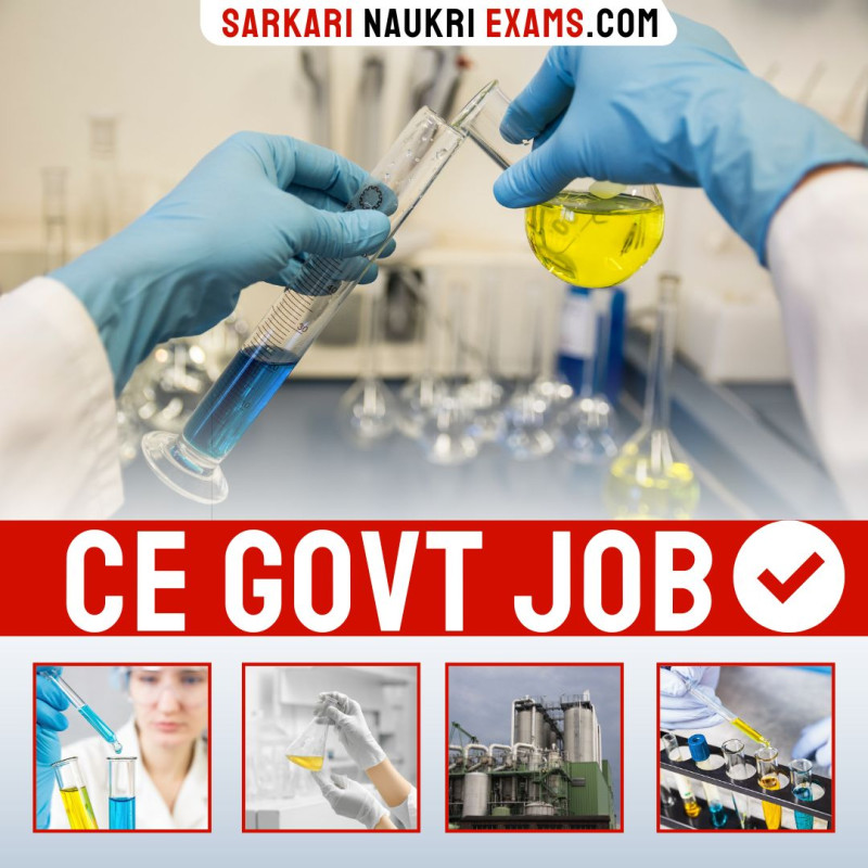 Chemical Engineering Job Roles Chemical Engineering (CE) Govt Jobs | (CE) Engineer (AE, JE) Diploma, B ...