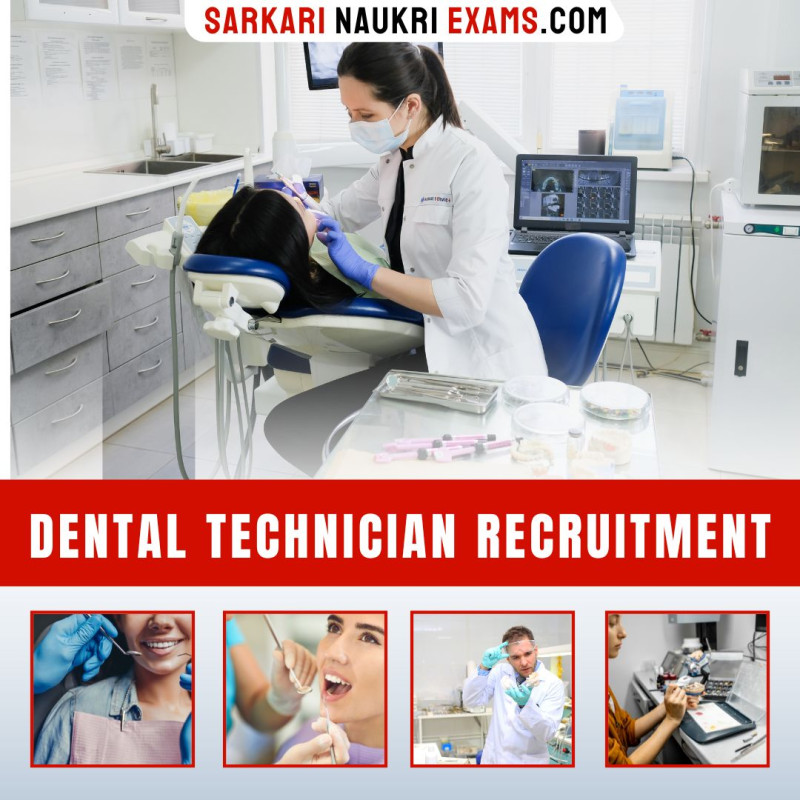 Dental Technician Recruitment Govt Jobs Dental Technician Vacancy 2024