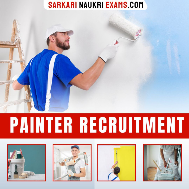 Painter Recruitment Govt Jobs Painter Vacancy 2024