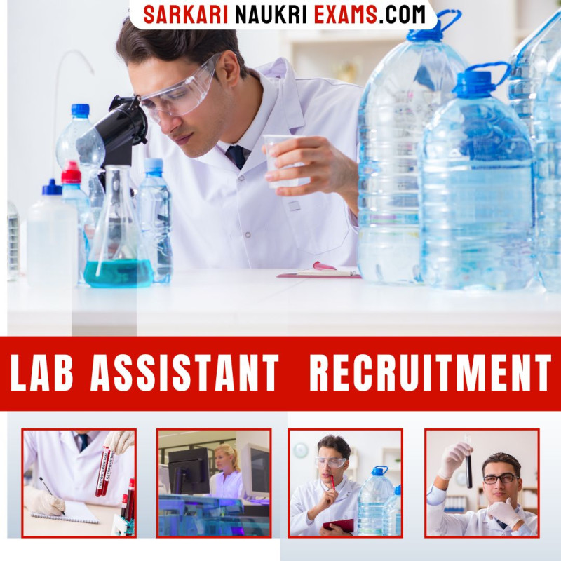 Lab Assistant Recruitment Govt Jobs Lab Assistant, Technician Vacancy 2024