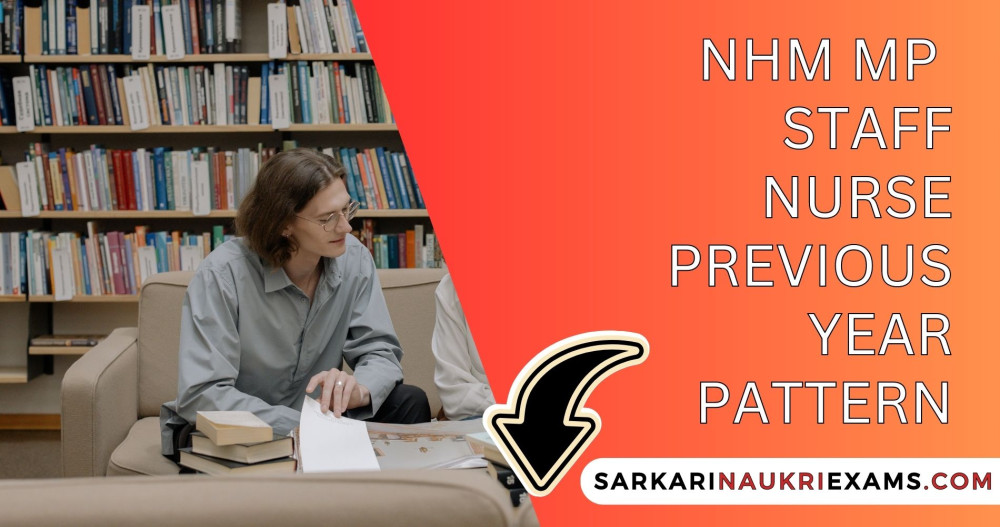 NHM MP Staff Nurse Previous Year Paper PDF Download In Hindi, English