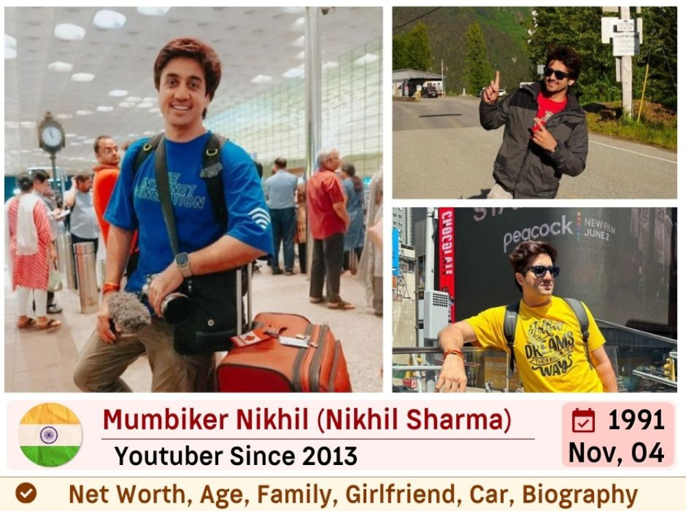 Mumbiker Nikhil Net Worth, Biography, Wife, Bike, Car, Family,