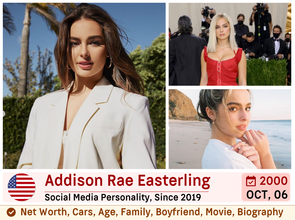 Addison Rae Net Worth 2023 | Boyfriend (BF), Height, Age, Dad, Mom