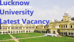 Lucknow University (LU) Vacancy 2019 Assistant Professor