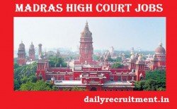 Madras High Court Recruitment 2019 