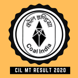 CIL MT Result 2020 | Coal India Management Trainee Cut Off Marks