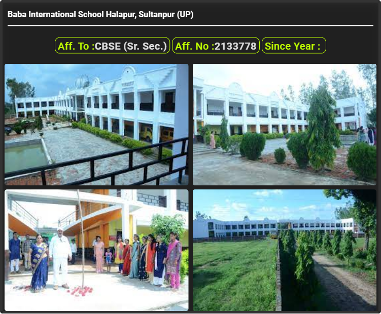 Baba International School Halapur, Sultanpur (UP)